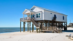 Island Time - less than 100 feet from the gulf waters, Enjoy your days on the deck watching for dolphins home